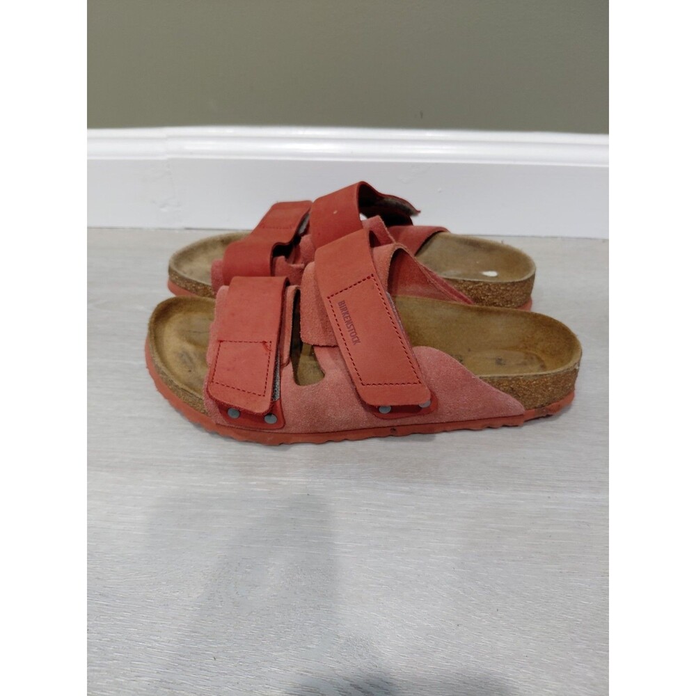 Birkenstock Uji Sienna Red Nubuck/Suede Leather Women Size 39EU 8US Narrow